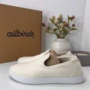 Allbirds Wool Lounger Merino Wool Winter Loafer Natural White Men 8 NWB